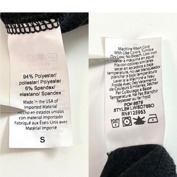 Beyond Yoga Scrunch It Up Cropped Pullover Long Sleeve Top Darkest Night S NWT - Picture 7 of 7